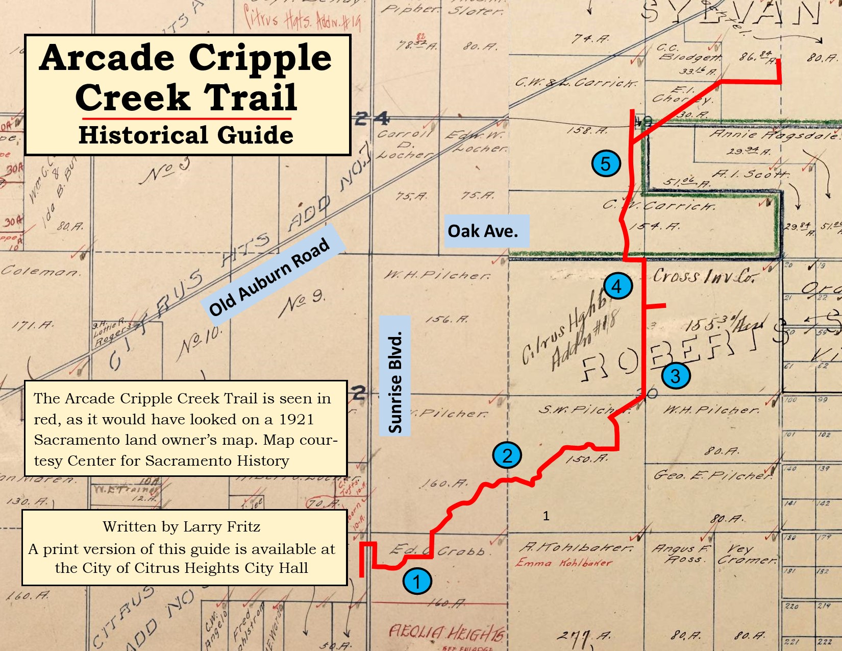 Arcade Cripple Creek Trail Historical Guide